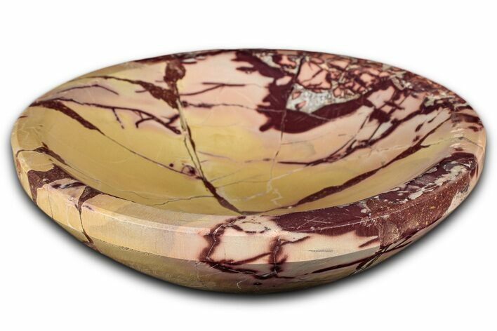 Polished Saharan Desert Jasper Dish - Morocco #349389